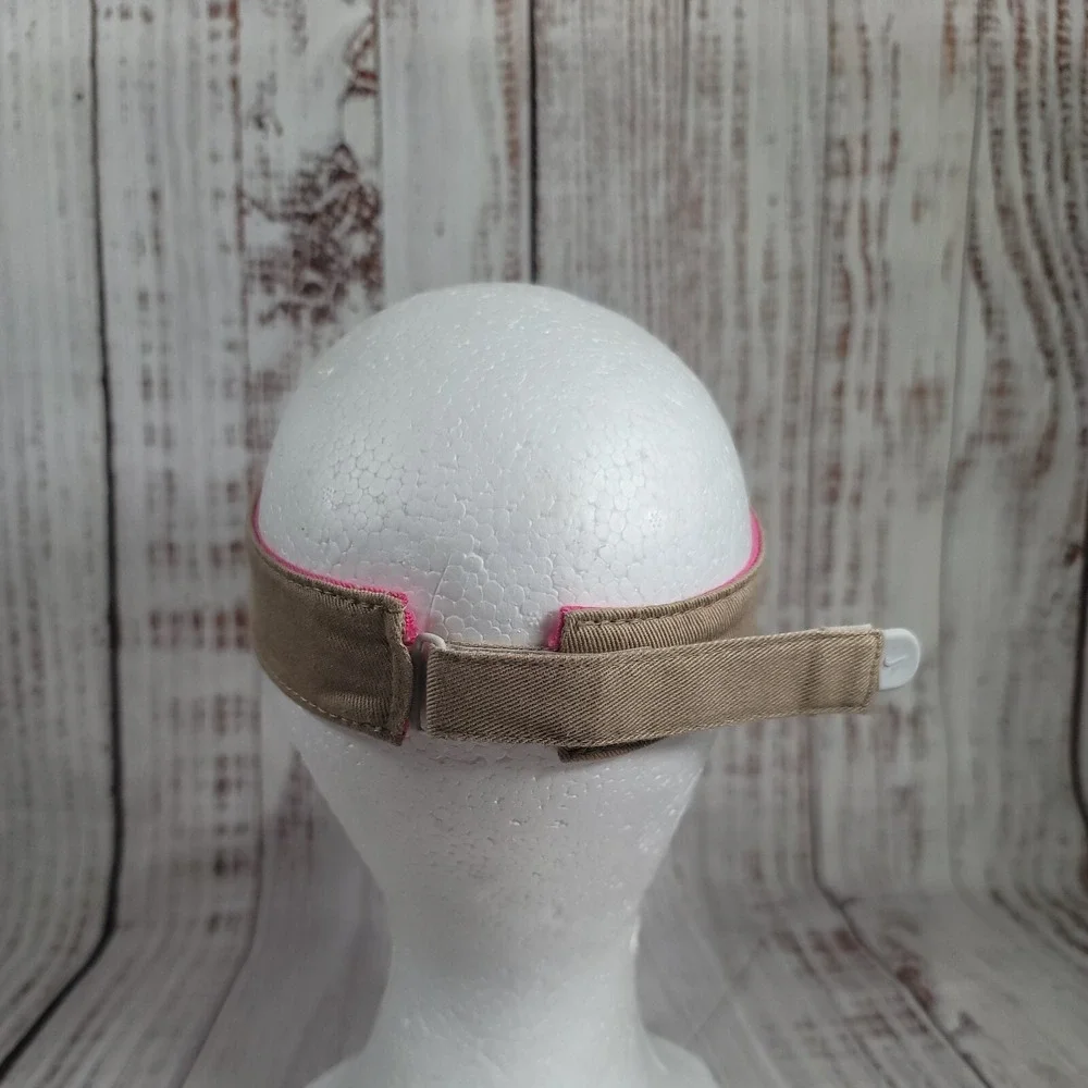 Georgia Bulldogs NCAA Football Nike Team Pink Beige‎ Adjustable Strap Visor